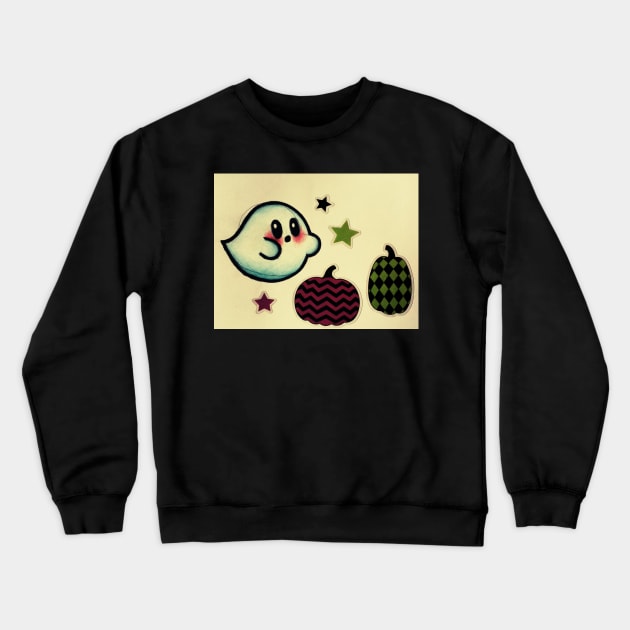 Ghosty kirb Crewneck Sweatshirt by wYATTgUSSwAYLON